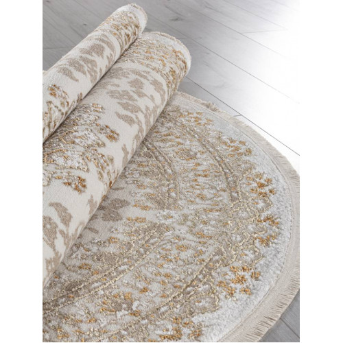 Ковер MOSSO ( МОССО ) 27239 - CREAM / BEIGE ( Овал )