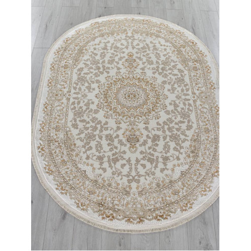 Ковер MOSSO ( МОССО ) 27239 - CREAM / BEIGE ( Овал )