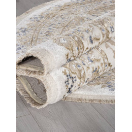Ковер MOSSO ( МОССО ) 27239 - CREAM / BLUE ( Овал ) 