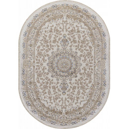 Ковер MOSSO ( МОССО ) 27239 - CREAM / BLUE ( Овал ) 
