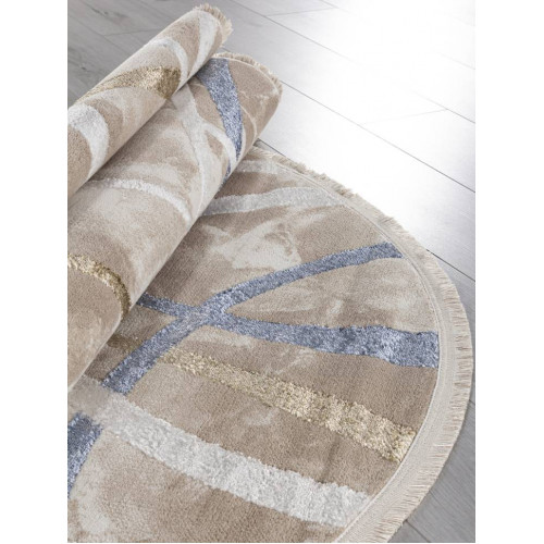 Ковер MOSSO ( МОССО ) 27248A - CREAM / BEIGE ( Овал )   