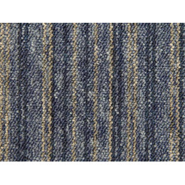 Ковровая плитка BONKEEL Space Strip Blue