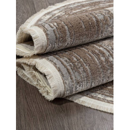 Ковер MARMARIS ( МАРМАРИС ) 26927A - GRY / D.BEIGE ( Овал ) 