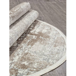 Ковер MARMARIS ( МАРМАРИС ) 26941A - GRY / D.BEIGE ( Овал ) 